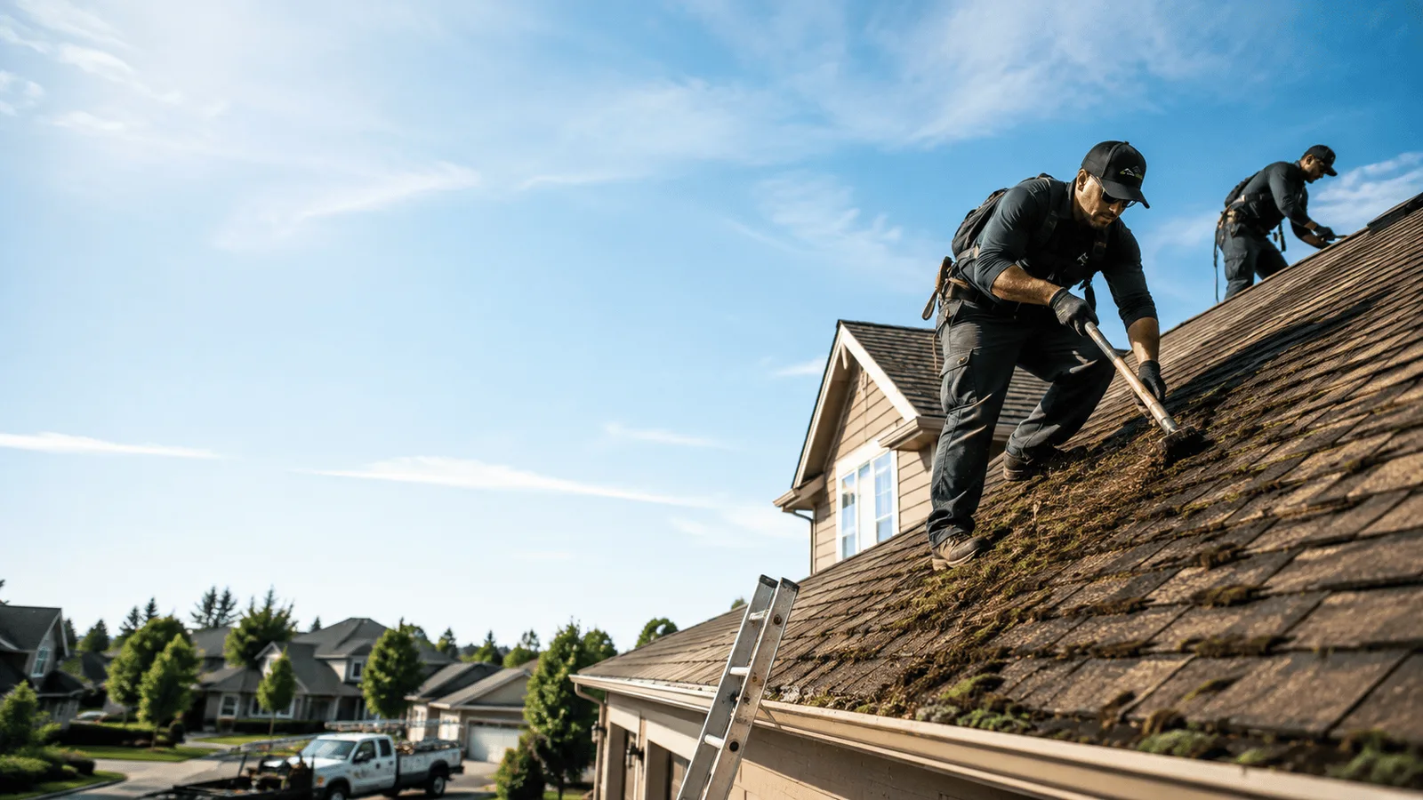 Roof Moss Removal in Boswell, IN near me
